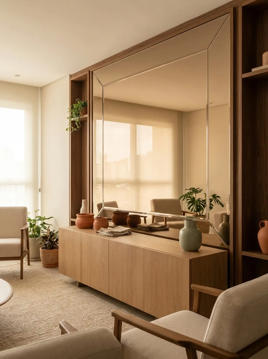Painel Espelhado Decorativo